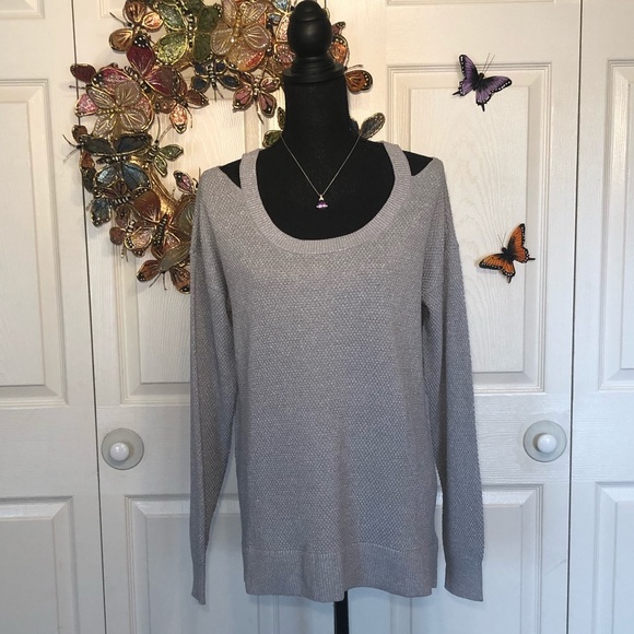 MICHAEL Michael Kors Sweaters - 💼 Michael Kors Silver Sparkle Sweater